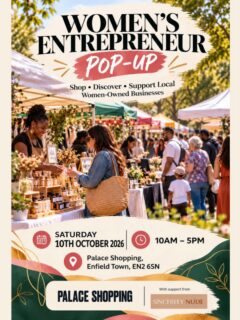BIG NEWS 🎉🤎

@sincerelynude is partnering with @palaceshopping Enfield to host a Women’s Entrepreneur Pop Up!

📅 Saturday 10th October
⏰ 10am — 5pm
📍 Palace Shopping Centre, Enfield

Come and shop a carefully curated selection of incredible women owned small businesses - including us! ⚡️

Whether you’re looking to discover new brands, support small businesses or just have a great day out — this is the event for you 🫶🏾💃🏾

We’d love to see you there! Come say hi, try our products and show some love to all the amazing women in business on the day 💪

Save this post and share with someone who would love it 👇
@enfieldcouncil  @enfieldcounciluk