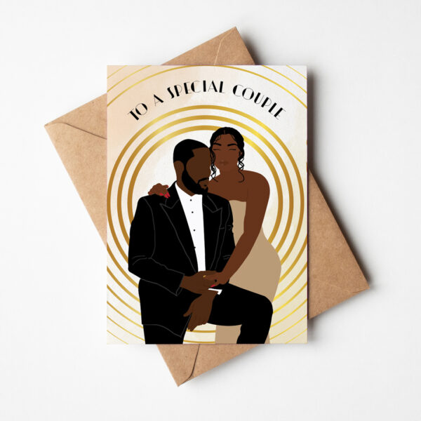 Special Couple - Black Love Valentines Day Card
