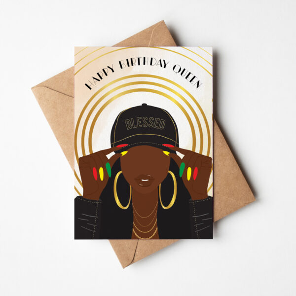 Blessed Birthday Card