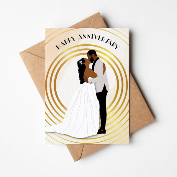 Happy Anniversary Couple Card