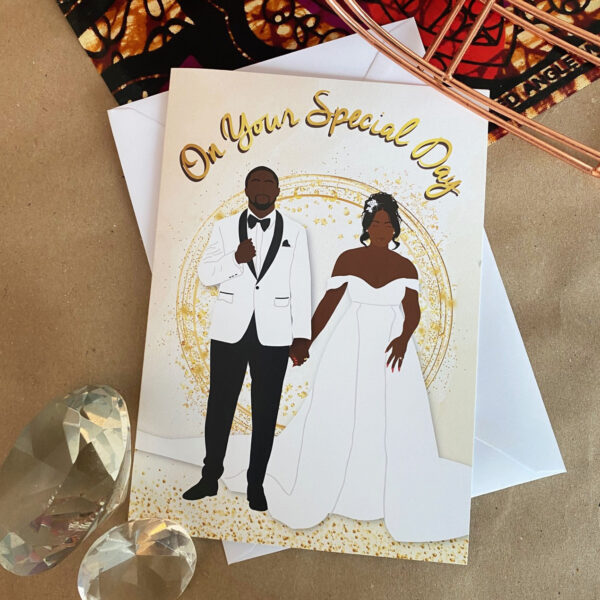 Wedding Couple Card - Image 2