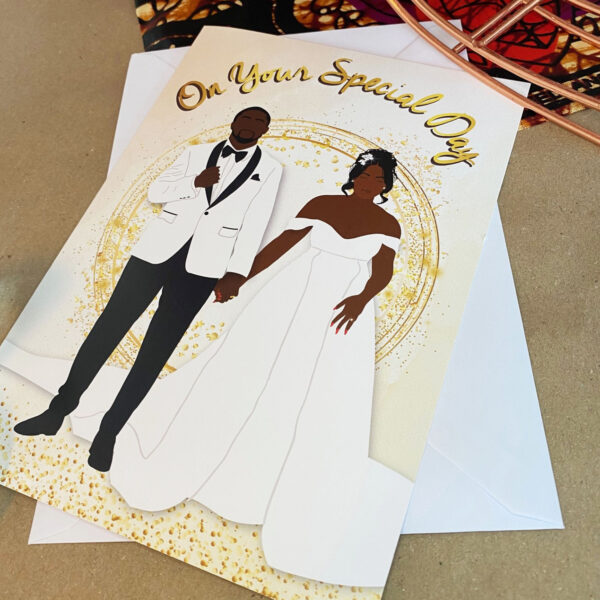 Wedding Couple Card - Image 3