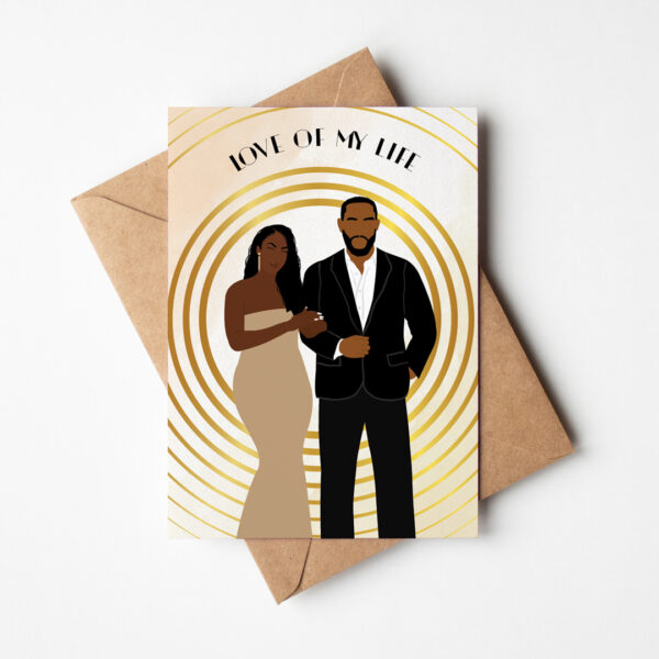 Love of My Life Couples Card