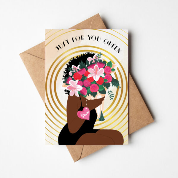 Mum - Just for You Queen Card