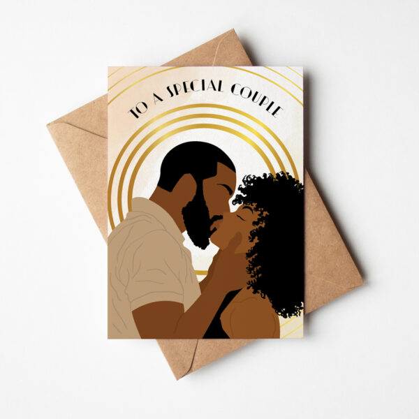 Special Couple - Black Love Valentines Day Card