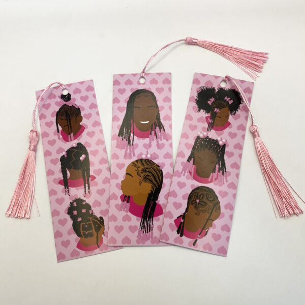 Girls Pink Bookmarks - Bundle
